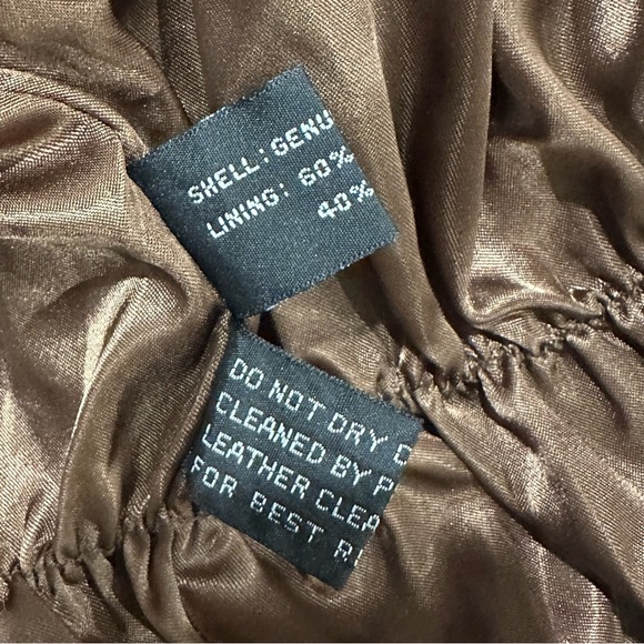 American Leather Vintage Women’s Medium Genuine Leather Jacket - Picture 10 of 13